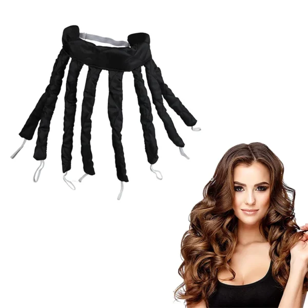Lazy Hair Curler Hair Rollers Heatless Curling Rod Headband Curls Silk Ribbon Sleeping Soft Wave Formers No Heat Curls Ribbon - Image 4
